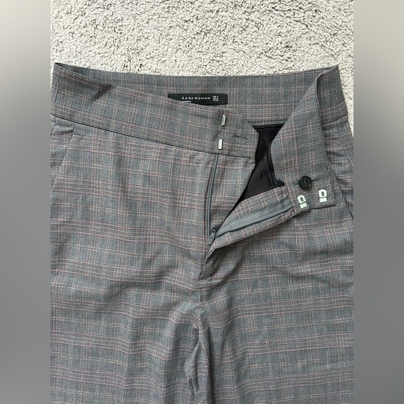 Zara Plaid Pants - Picture 2 of 5
